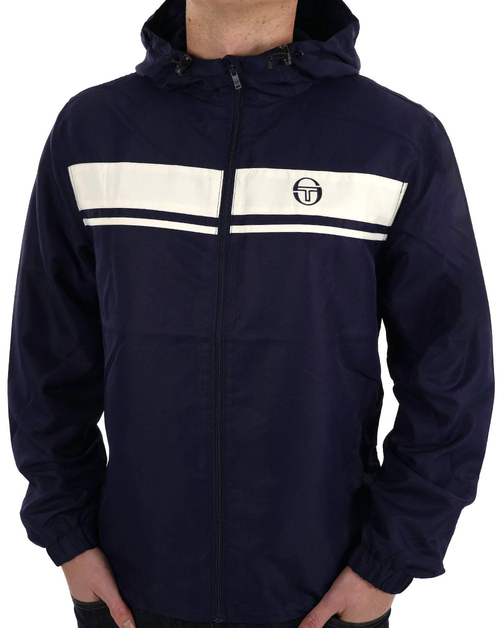 Sergio Tacchini Masters Jacket Navy / Off White - Image 2