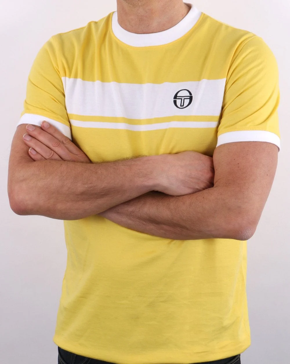 Sergio Tacchini Masters T Shirt Yellow - Image 3