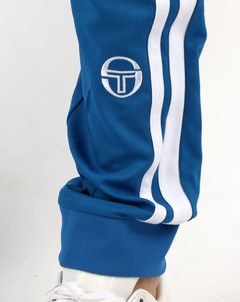 Sergio Tacchini Masters Track Bottoms Royal/White - Image 2