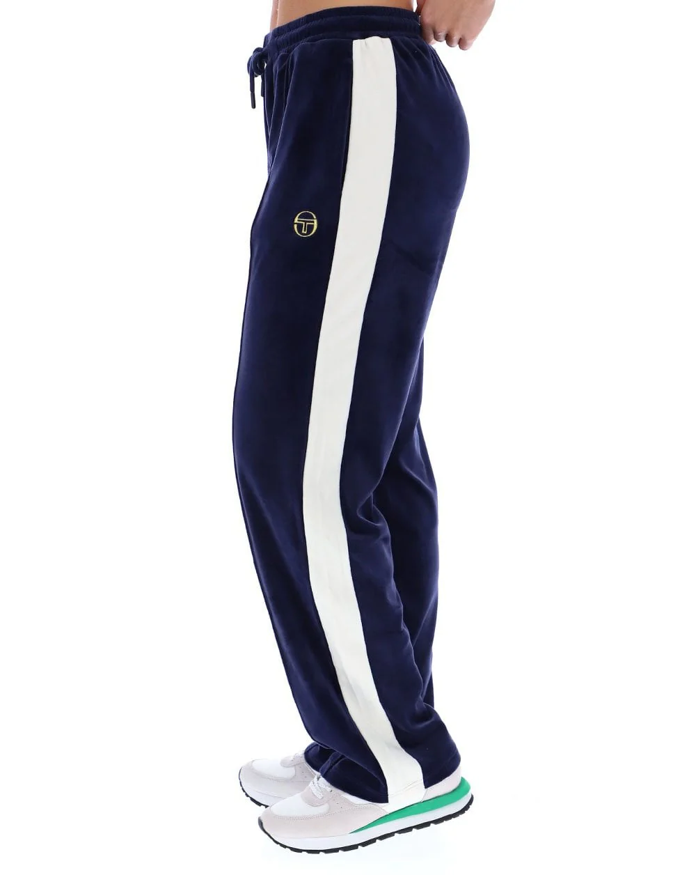 Sergio Tacchini Miss Carlotta Track Pants Navy Blue - Image 2