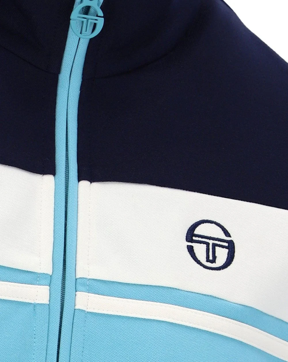 Sergio Tacchini Miss Damarin Track Top Navy Gardenia Blue - Image 2