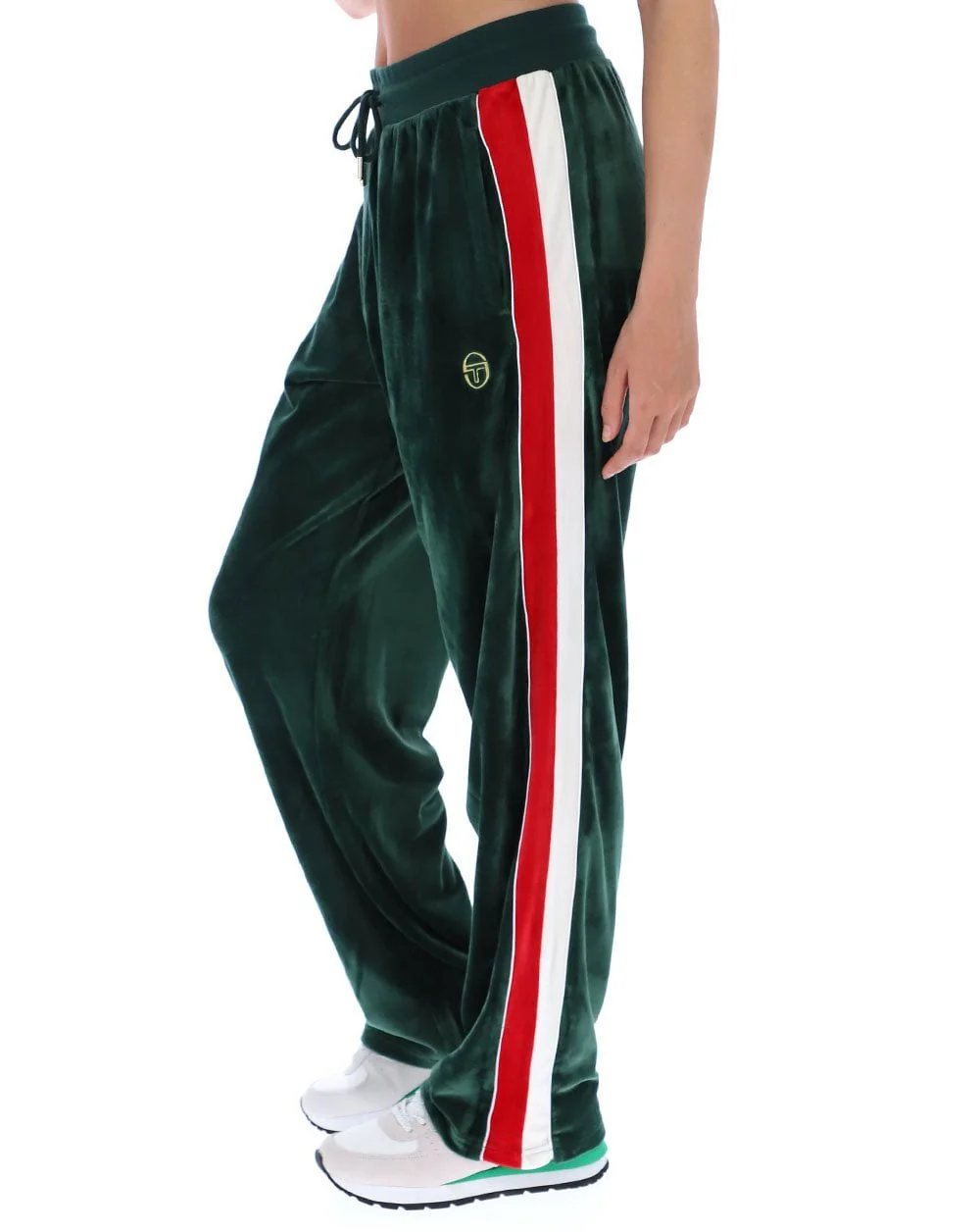 Sergio Tacchini Nadia Velour Track Pant Eden - Image 2