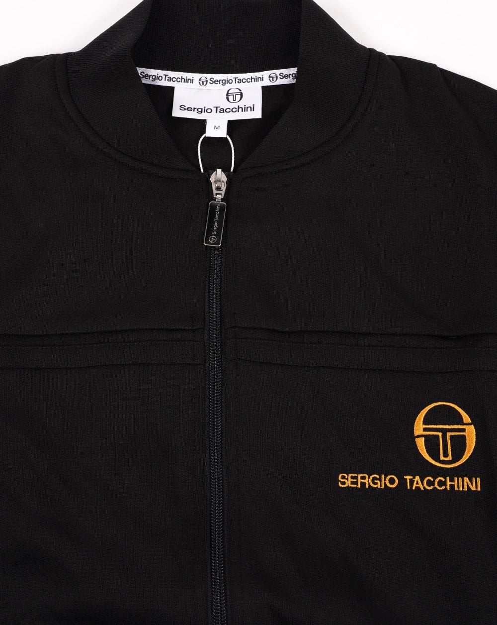Sergio Tacchini New Young Line Sleeveless Track Black/Gold - Image 4