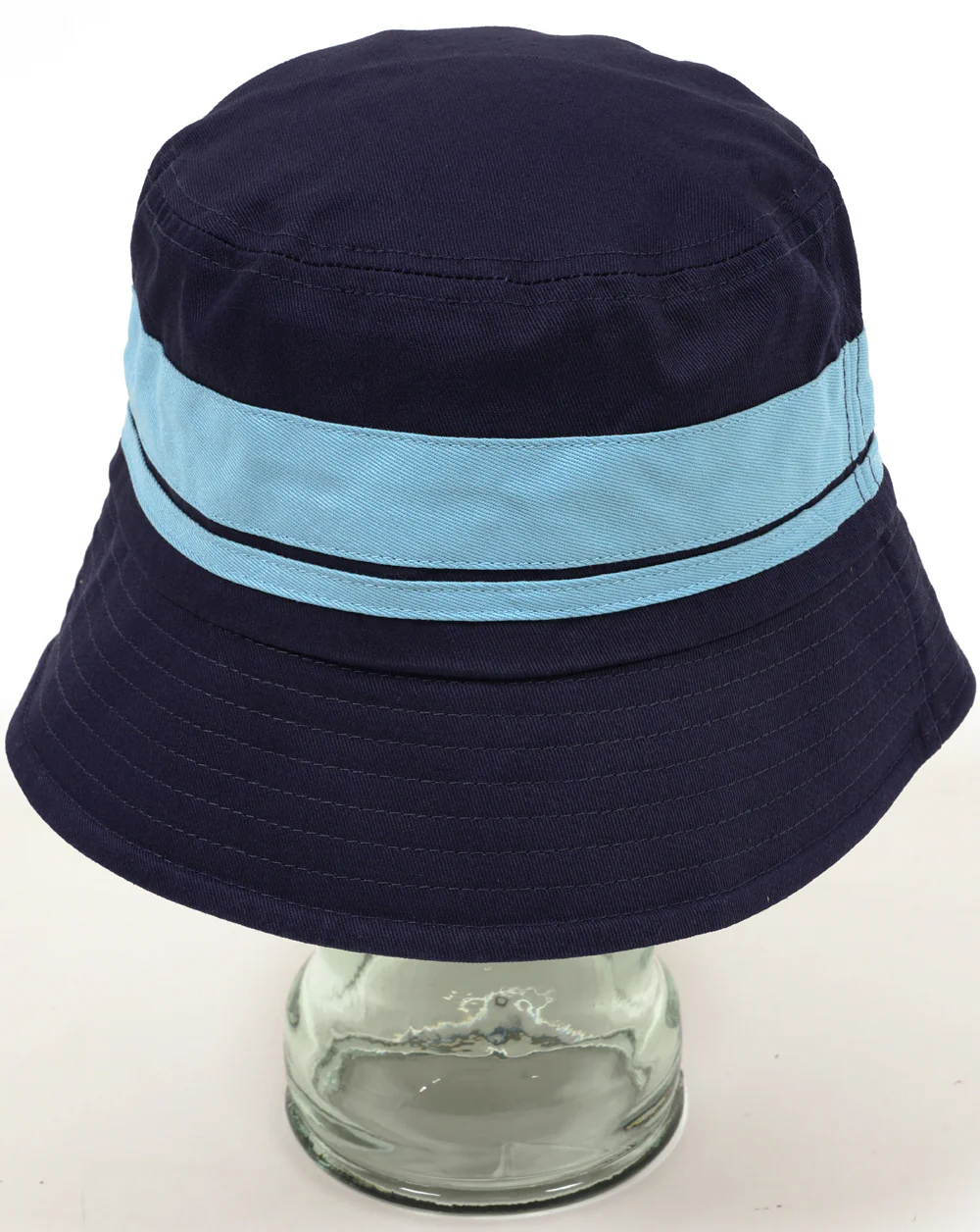 Sergio Tacchini Newsford Bucket Hat Navy Blue/Baltic Sea - Image 3