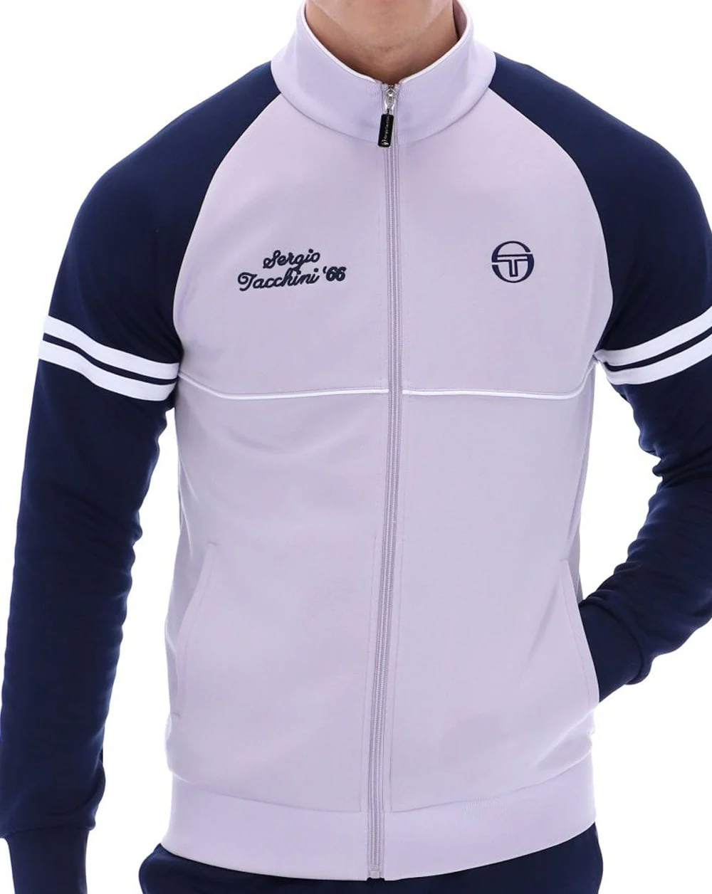 Sergio Tacchini Orion Davis Track Top Thistle Navy