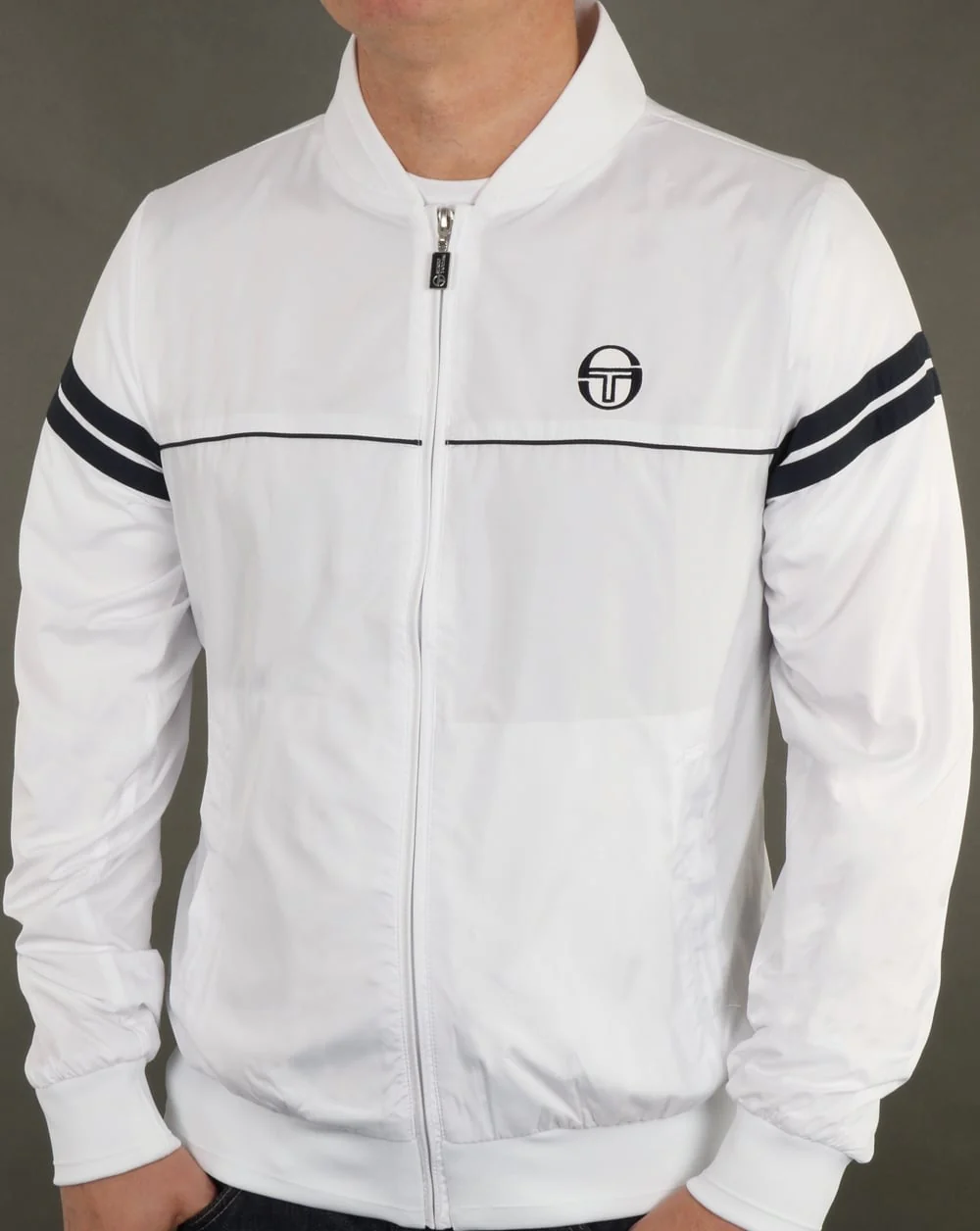 Sergio Tacchini Orion Jacket White - Image 2