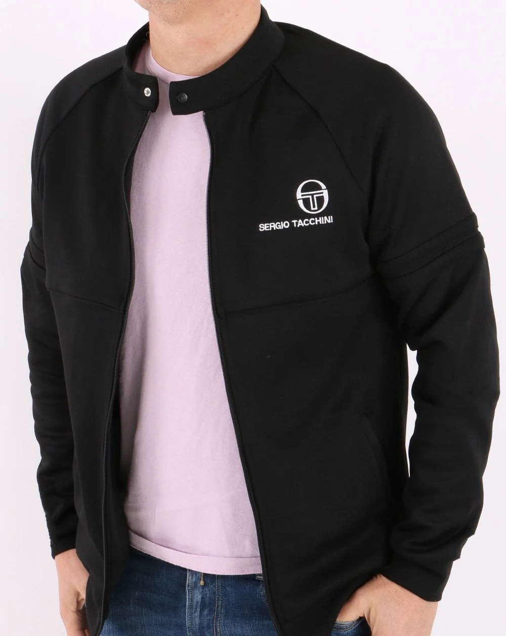Sergio Tacchini Orion Track Top Black - Image 3