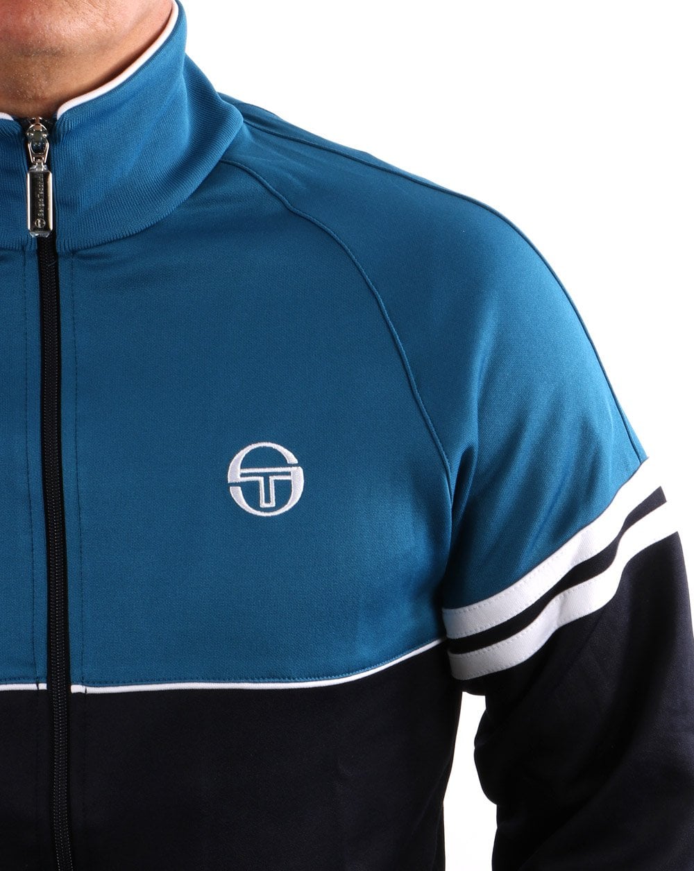 Sergio Tacchini Orion Track Top Blue/Navy - Image 2