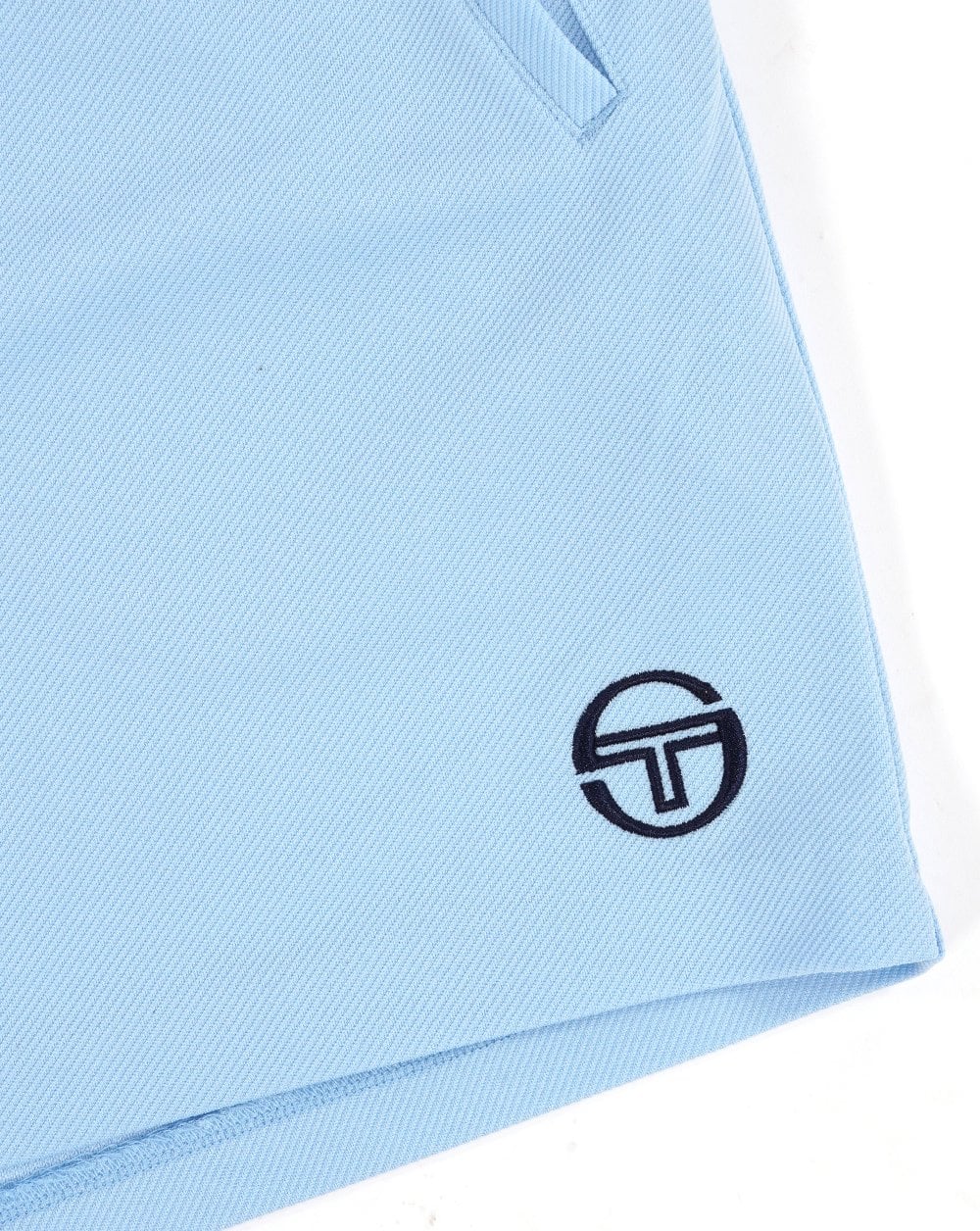 Sergio Tacchini Otello Tennis Shorts Sky Blue/Navy - Image 2