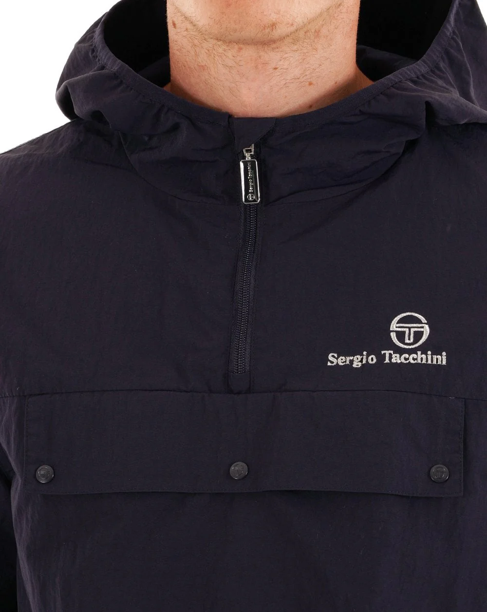 Sergio Tacchini Overhead Jacket Navy Blue - Image 2