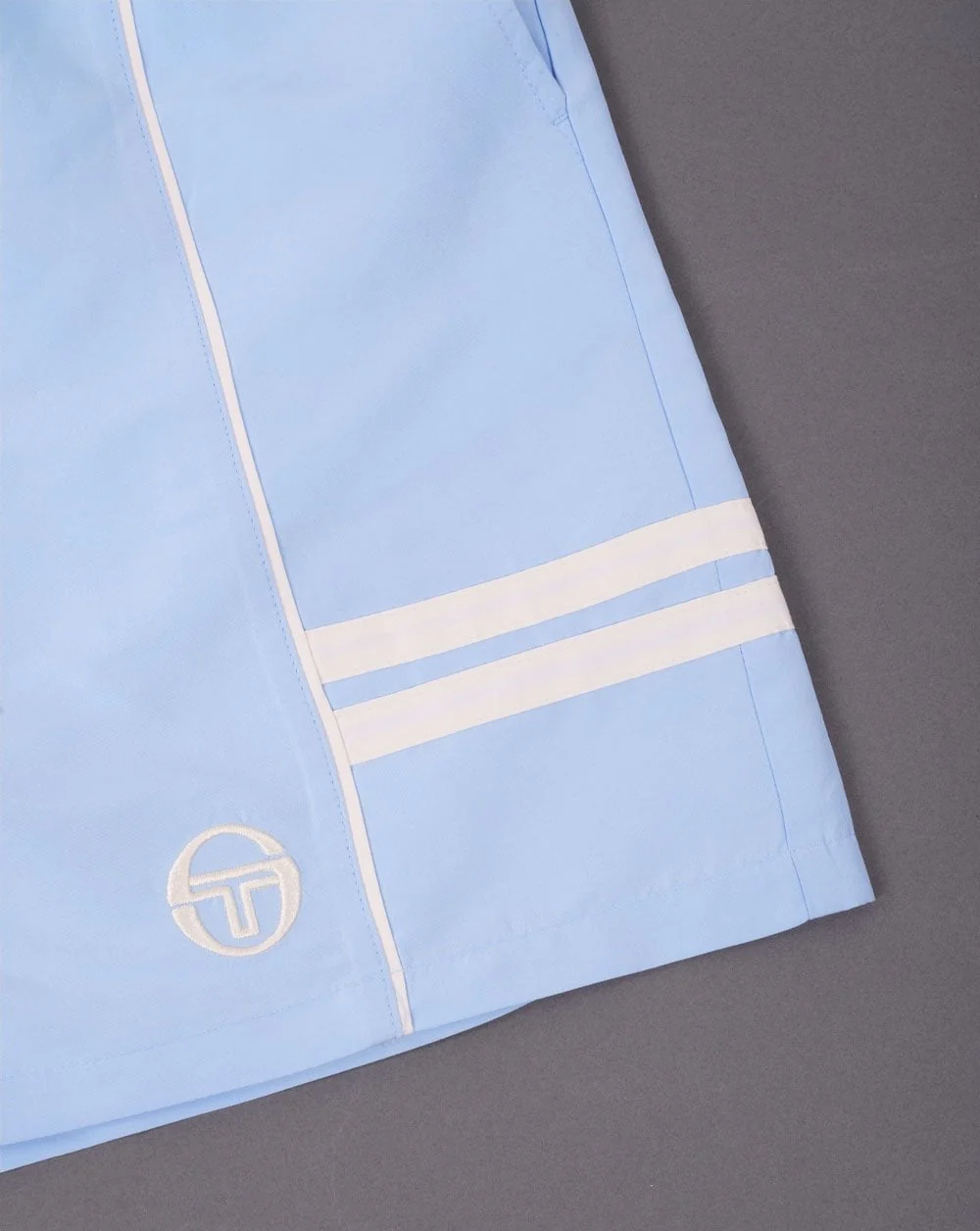 Sergio Tacchini Romolo Swim Shorts Sky Blue - Image 2