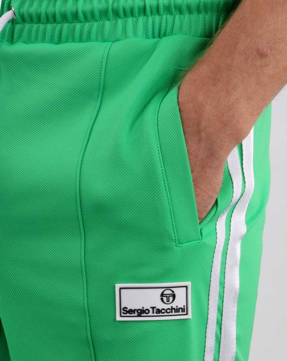 Sergio Tacchini Saluzzo Track Pants Island Green - Image 2
