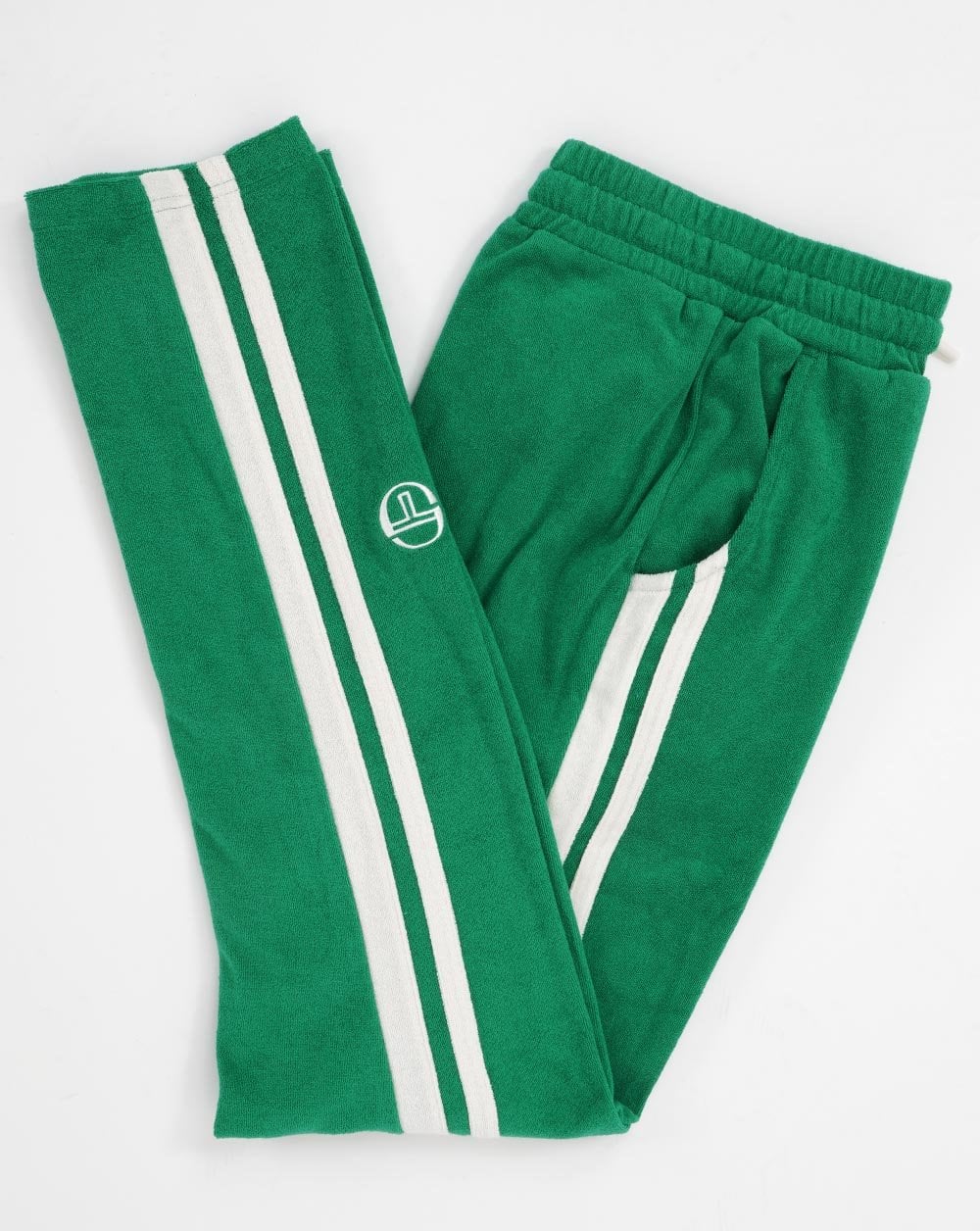 Sergio Tacchini Salvatore Track Pants Green/Off White - Image 3