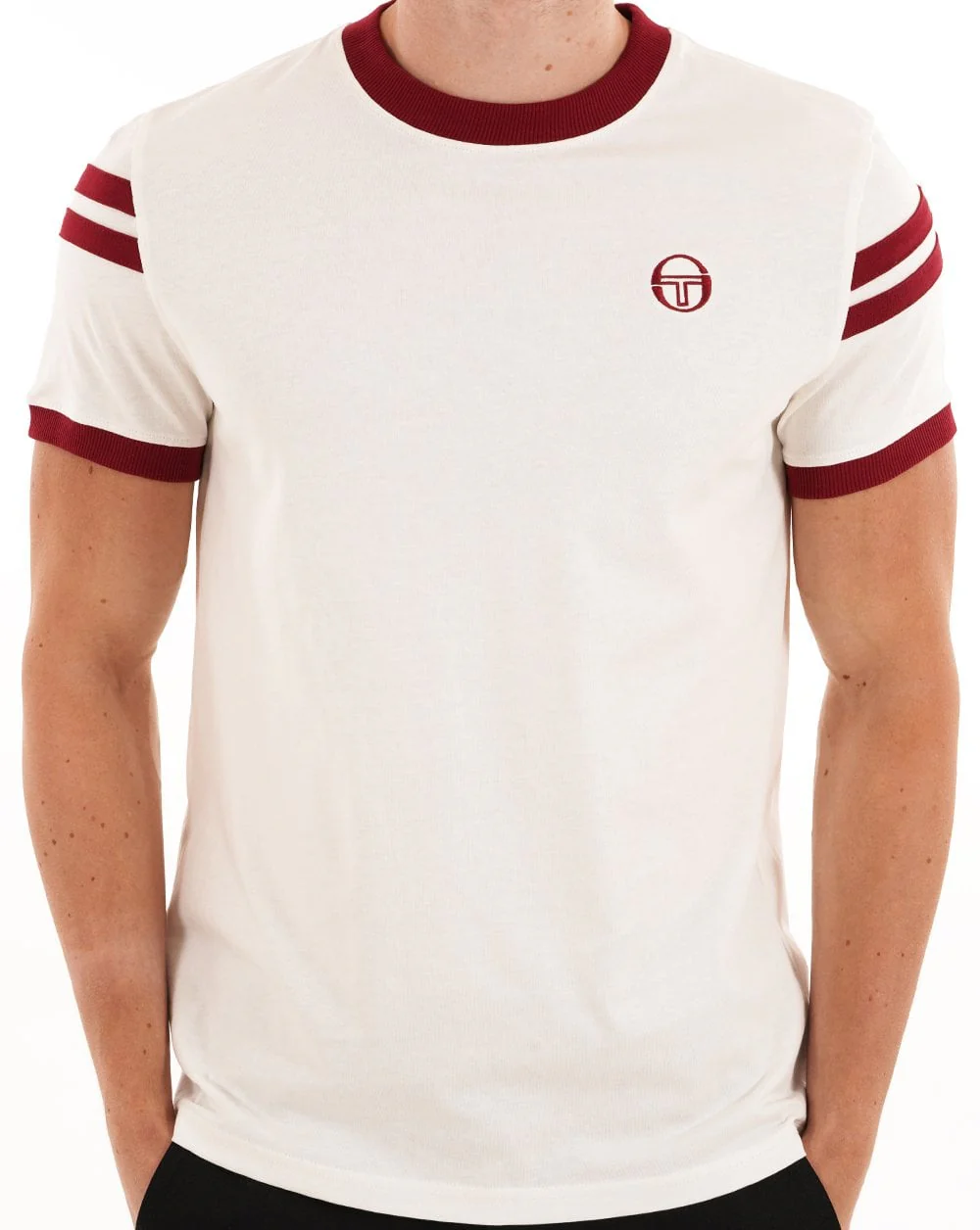 Sergio Tacchini Sella T Shirt Gardenia - Image 3