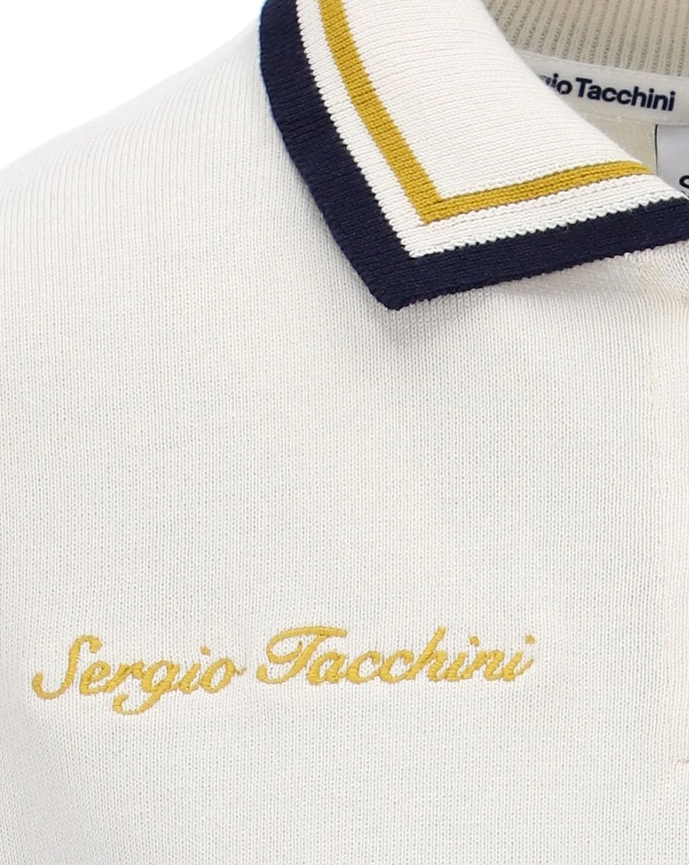 Sergio Tacchini Sofia Knit Polo Gardenia - Image 2