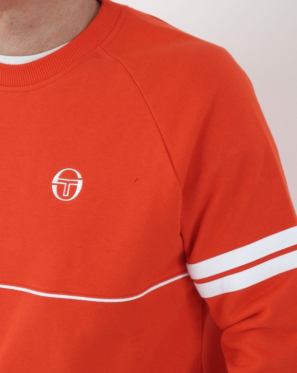 Sergio Tacchini Star Sweatshirt Orange - Image 2