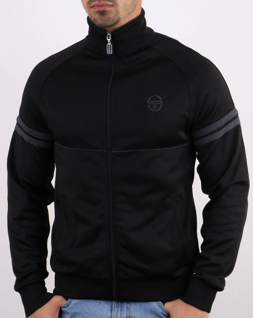Sergio Tacchini Star Track Top Black