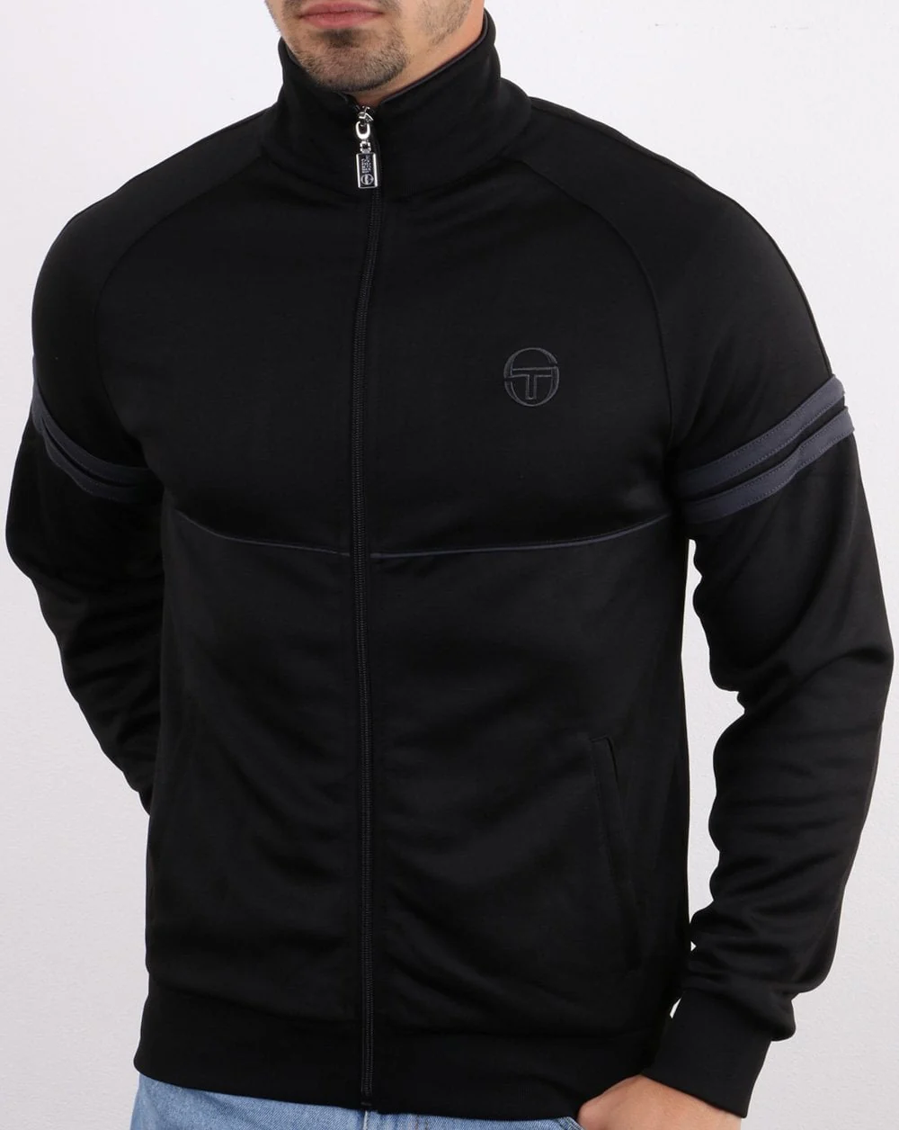 Sergio Tacchini Star Track Top Black - Image 2