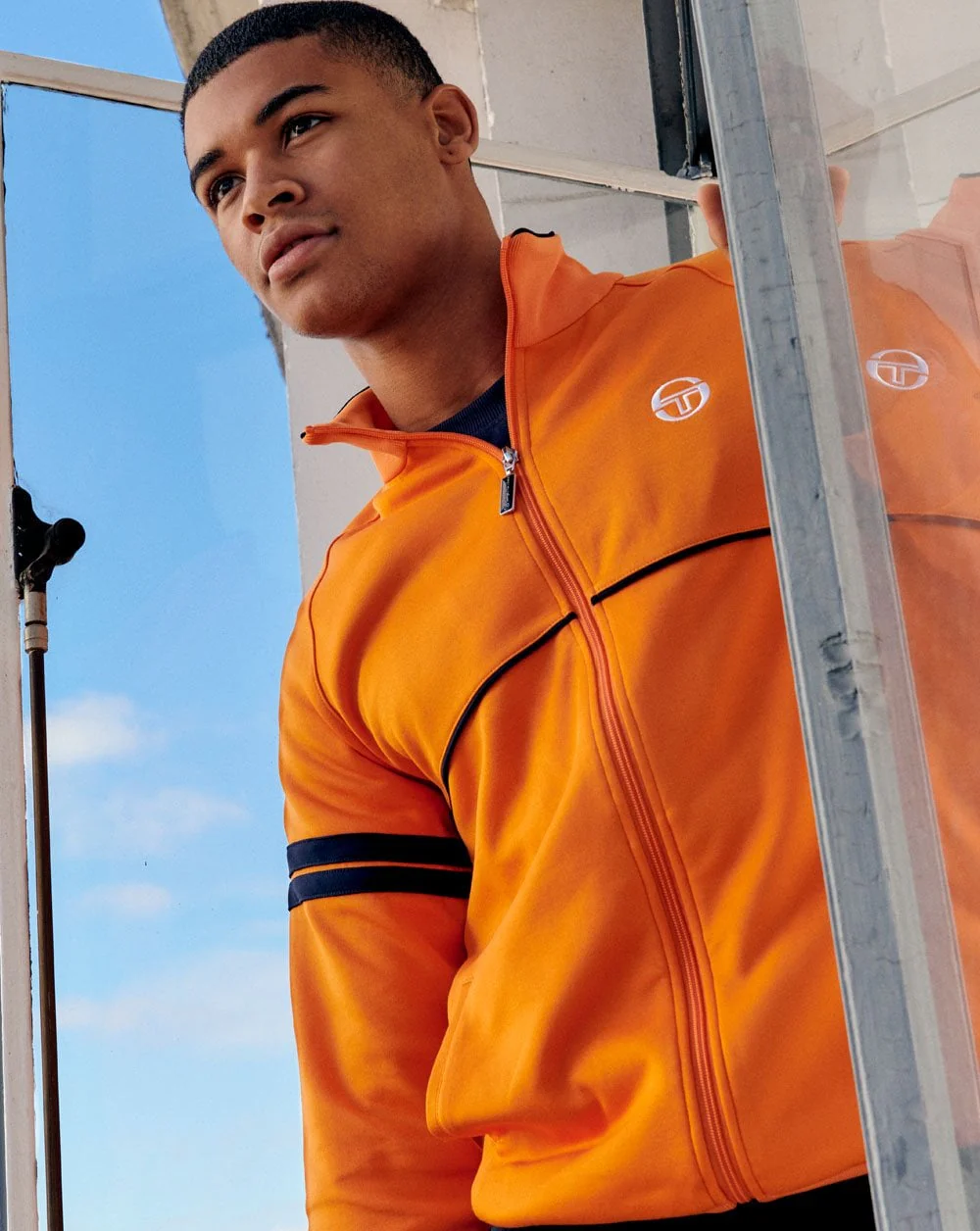 Sergio Tacchini Star Track Top Business Orange