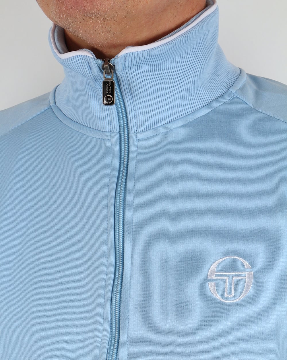 Sergio Tacchini Star Track Top Sky Blue - Image 2