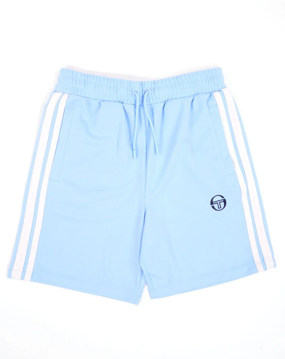 Sergio Tacchini Stripe Casual Shorts Sky Gardenia