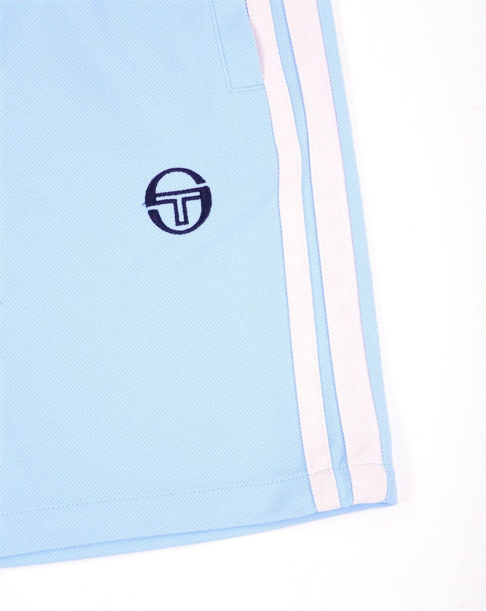 Sergio Tacchini Stripe Casual Shorts Sky Gardenia - Image 2