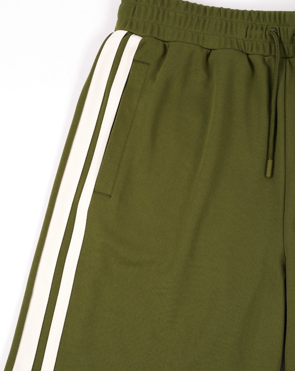 Sergio Tacchini Striped Casual Shorts Khaki/Gardenia - Image 4