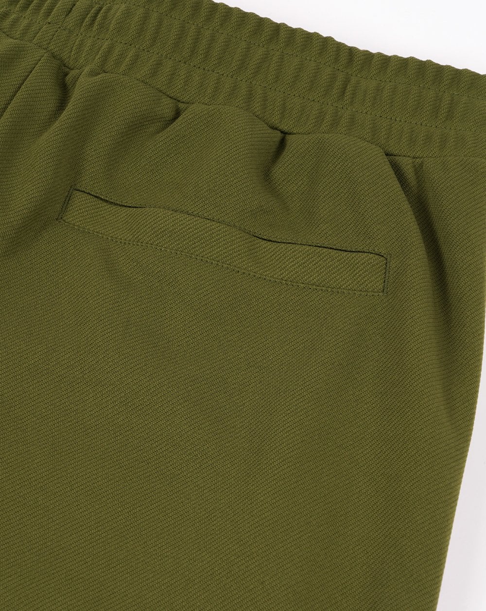 Sergio Tacchini Striped Casual Shorts Khaki/Gardenia - Image 5