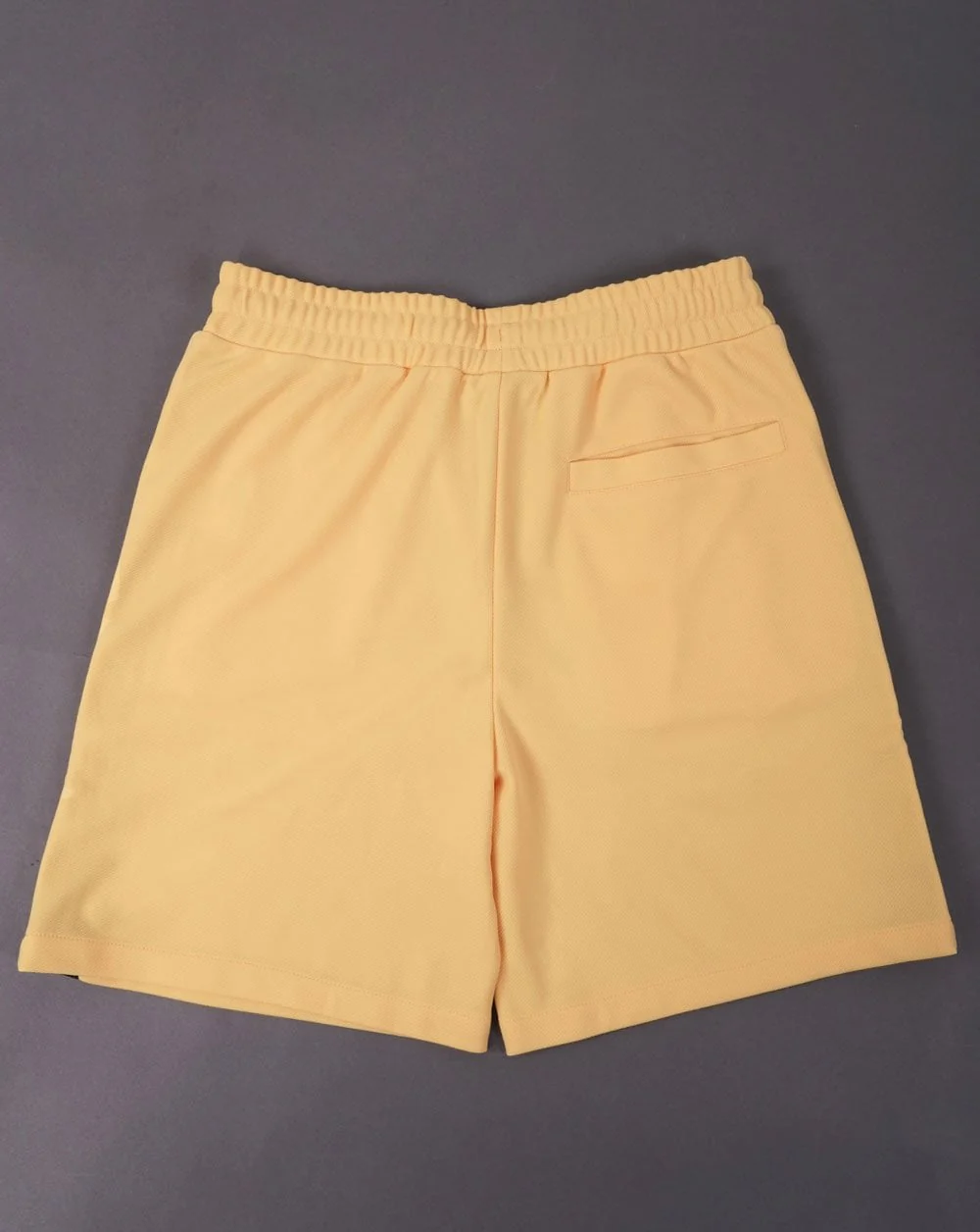 Sergio Tacchini Striped Casual Shorts Yellow/Navy - Image 3
