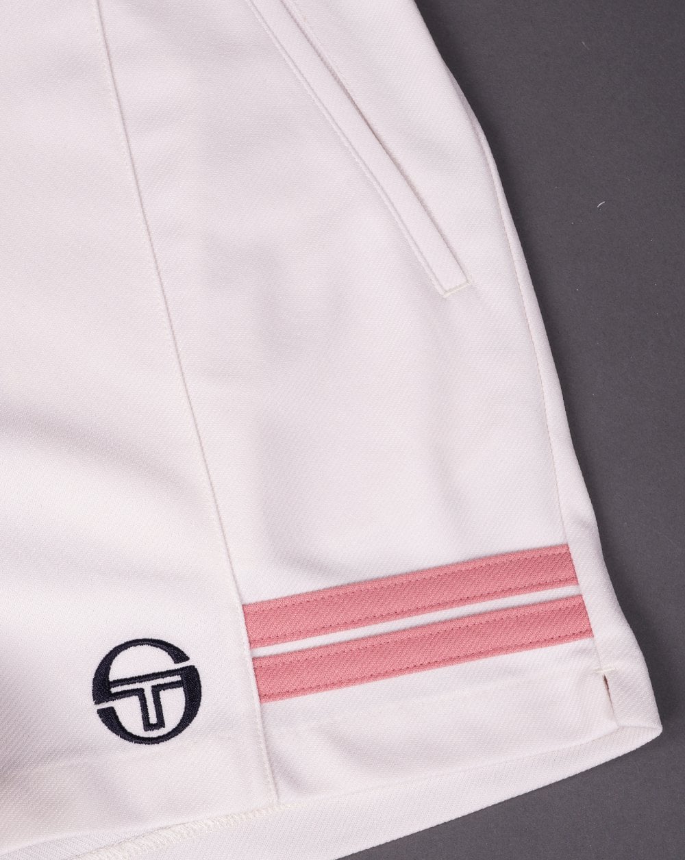 Sergio Tacchini Supermac Tennis Shorts Gardenia - Image 3