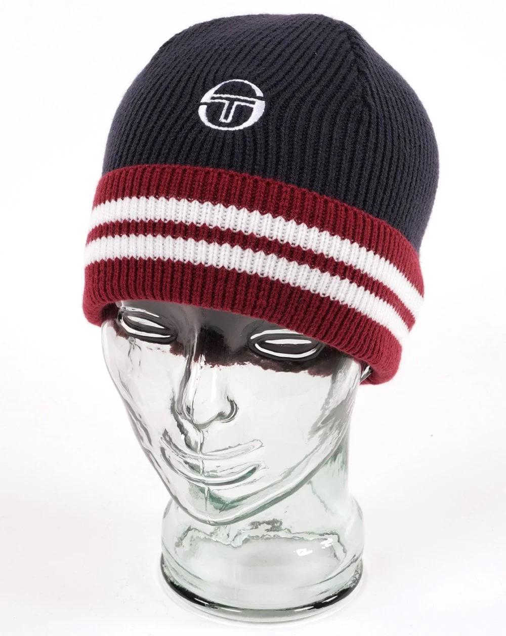 Sergio Tacchini Surge Beanie Navy Blue/Claret