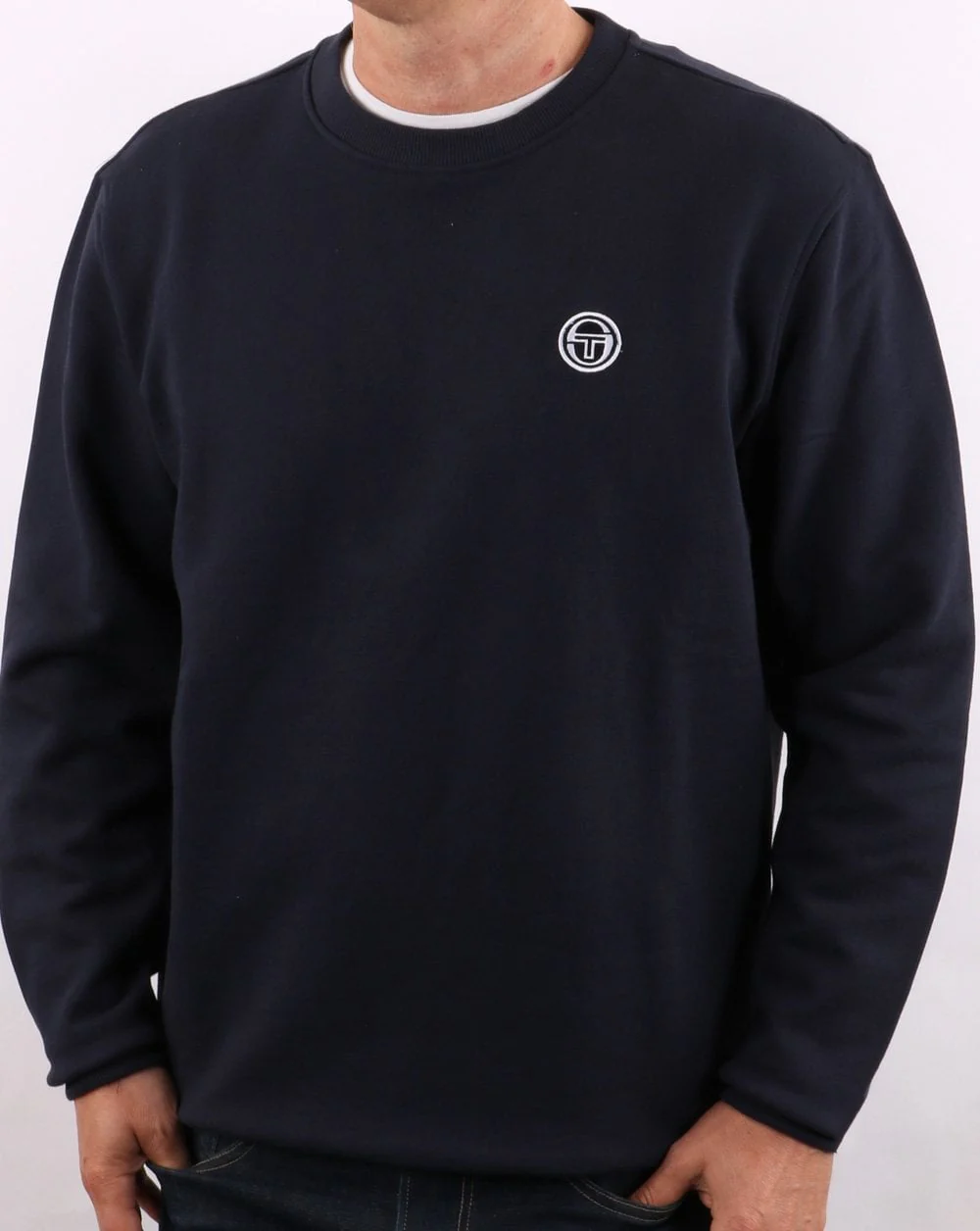 Sergio Tacchini Sweatshirt Navy - Image 3