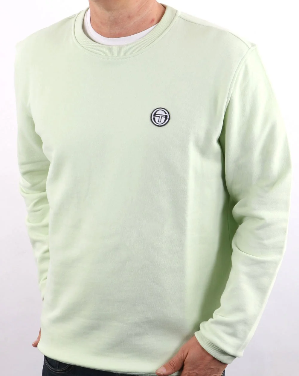 Sergio Tacchini Sweatshirt Soft Green - Image 2