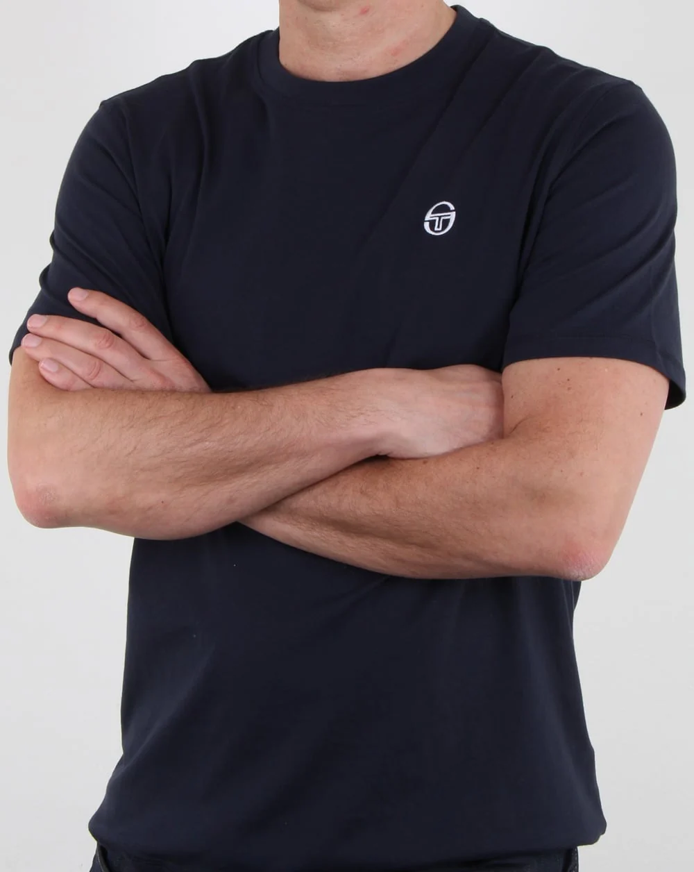Sergio Tacchini T Shirt Navy - Image 3