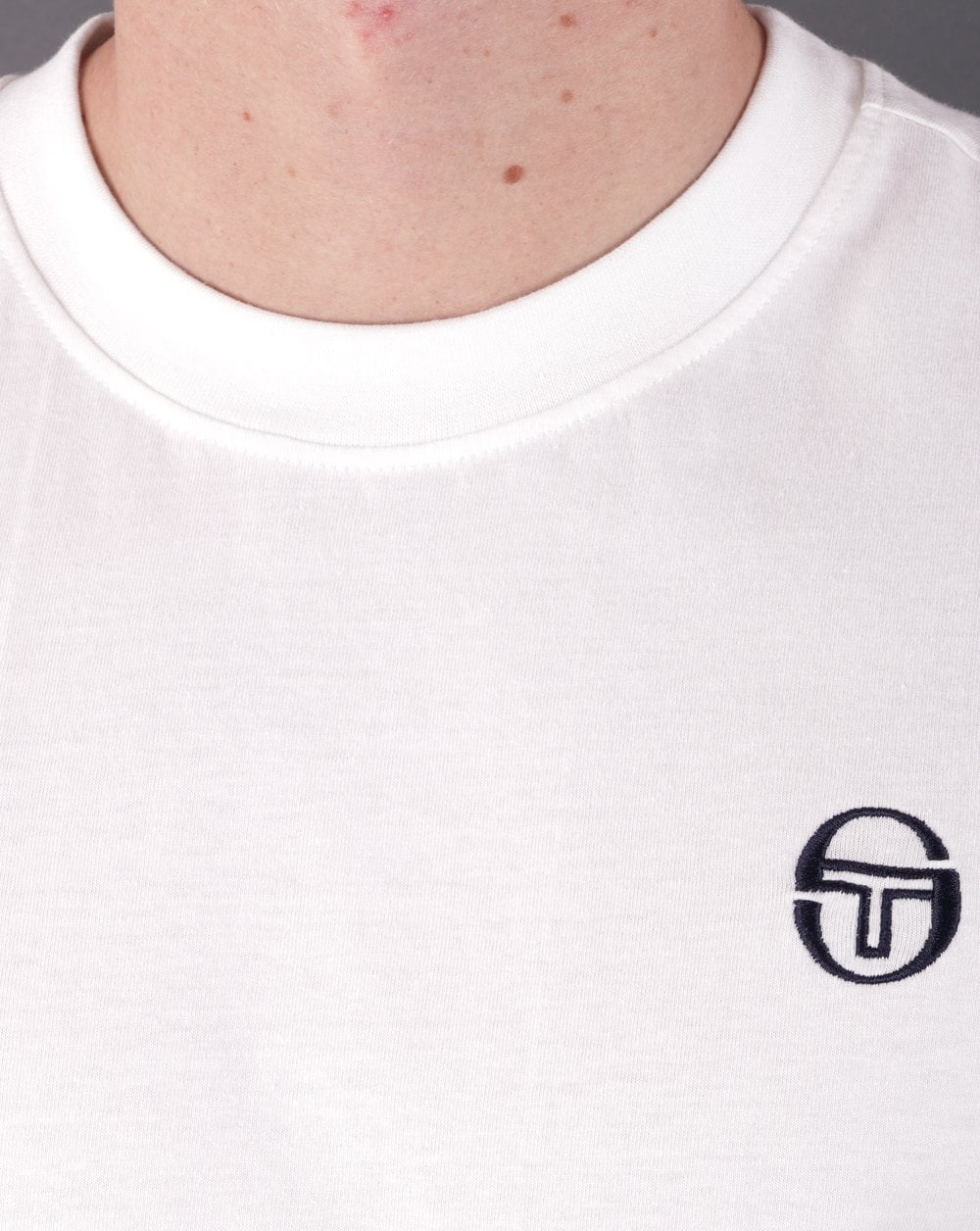 Sergio Tacchini Terme T Shirt White - Image 2