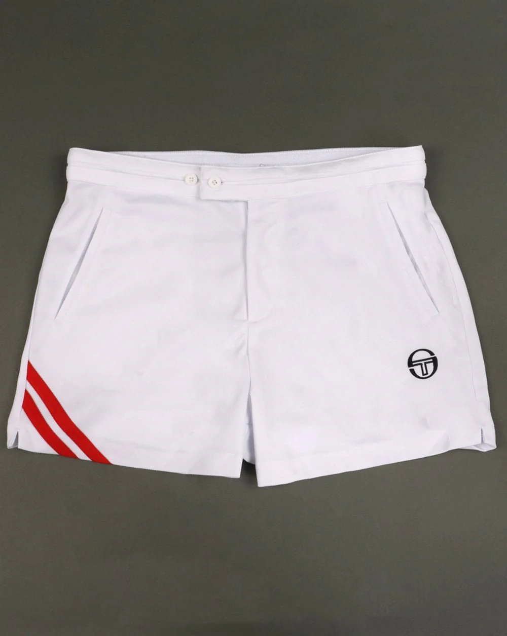 Sergio Tacchini Time Shorts White/Red