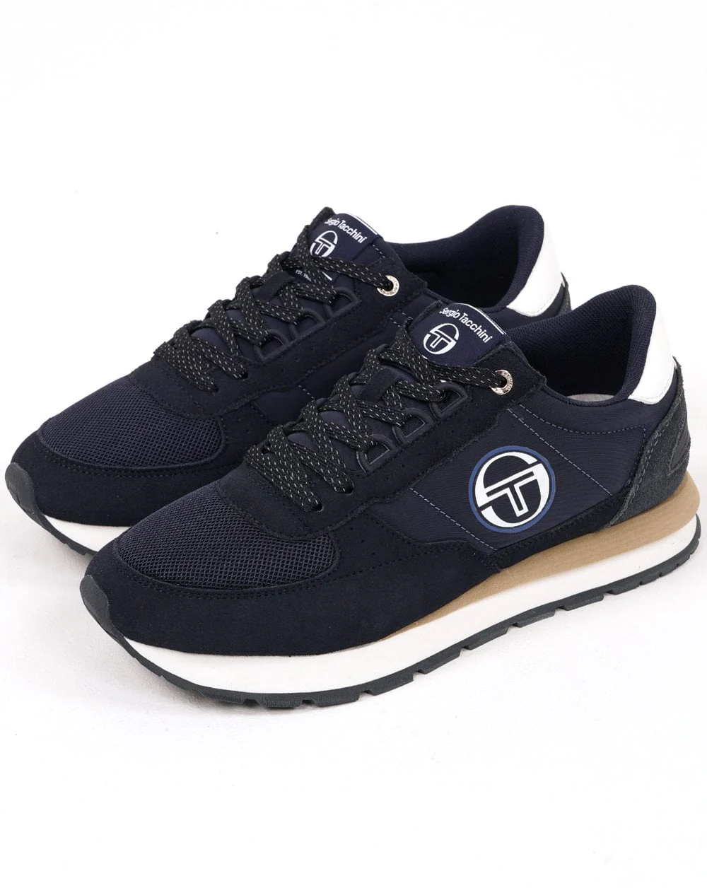 Sergio Tacchini Venezia Trainers Navy / White - Image 2