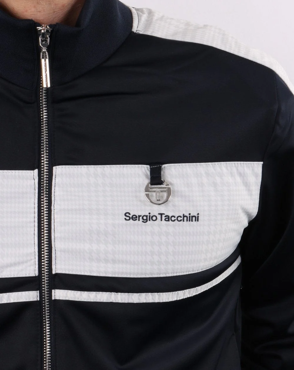 Sergio Tacchini Viletta Track Jacket Navy - Image 3