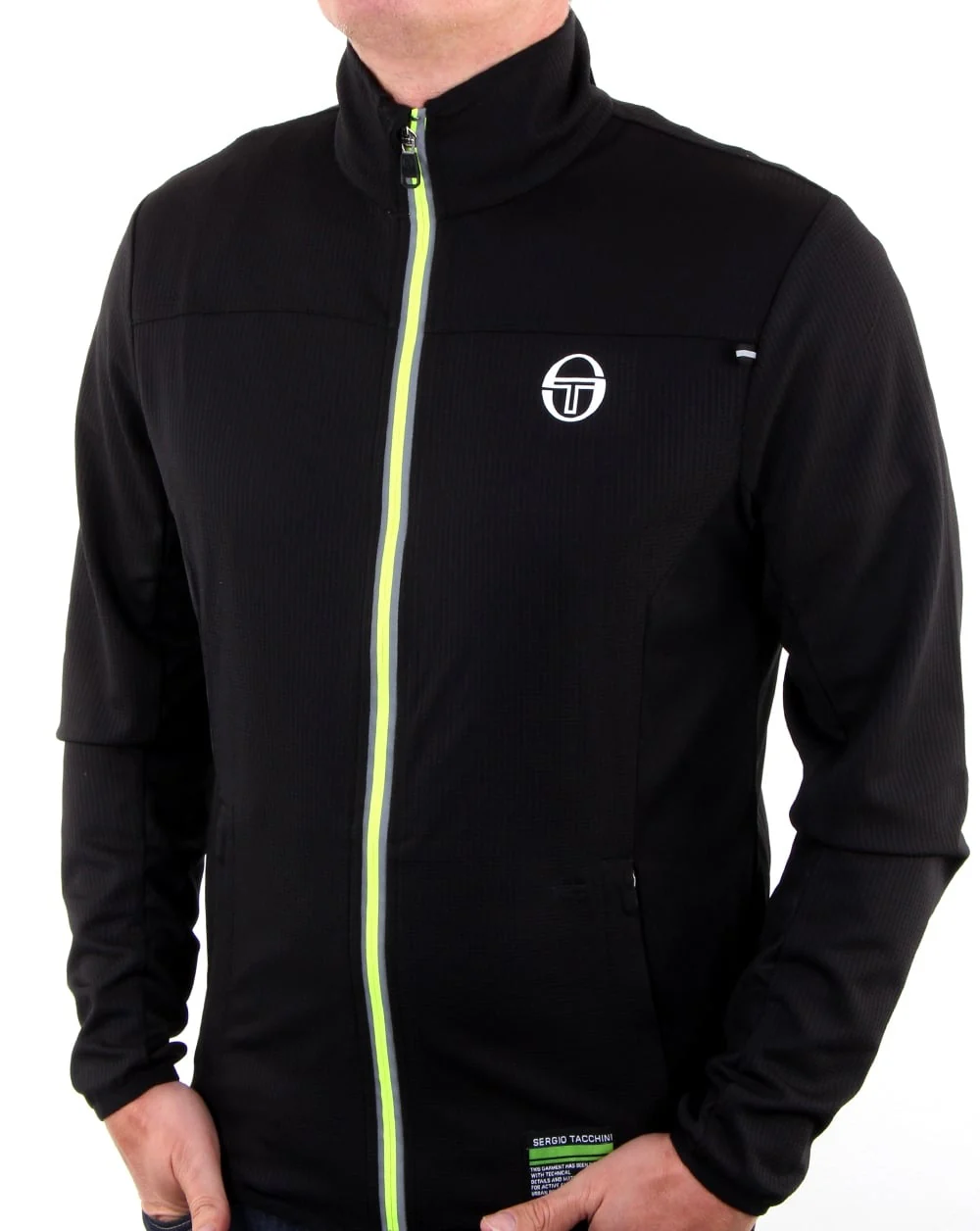 Sergio Tacchini Vinson Track Top Black/white
