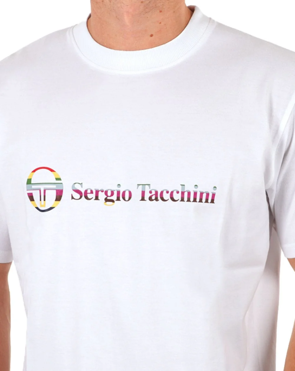 Sergio Tacchini Voletta T Shirt White - Image 2