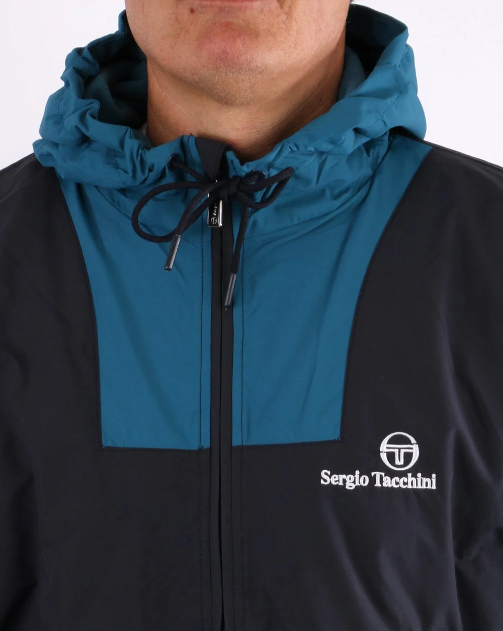 Sergio Tacchini Wallace Windbreaker Navy/Sapphire - Image 2