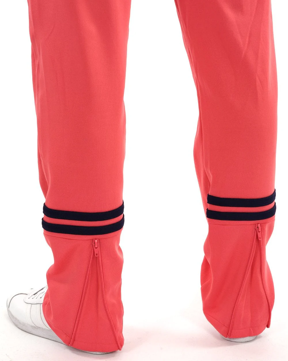 Sergio Tacchini Zip Bottom Track Pants Deep Coral - Image 5