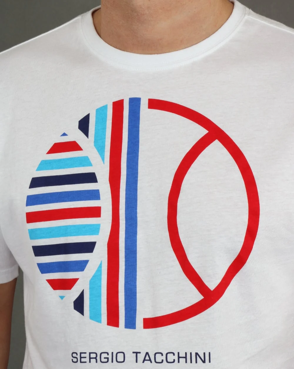 Sergio Tacchini Zoste T Shirt White - Image 2