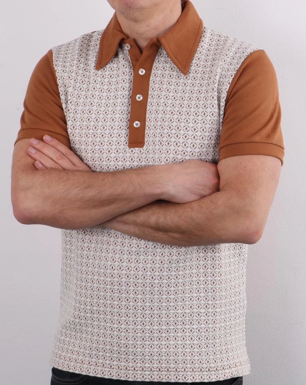 Ska & Soul Vintage Soul Boy Polo Ginger - Image 2