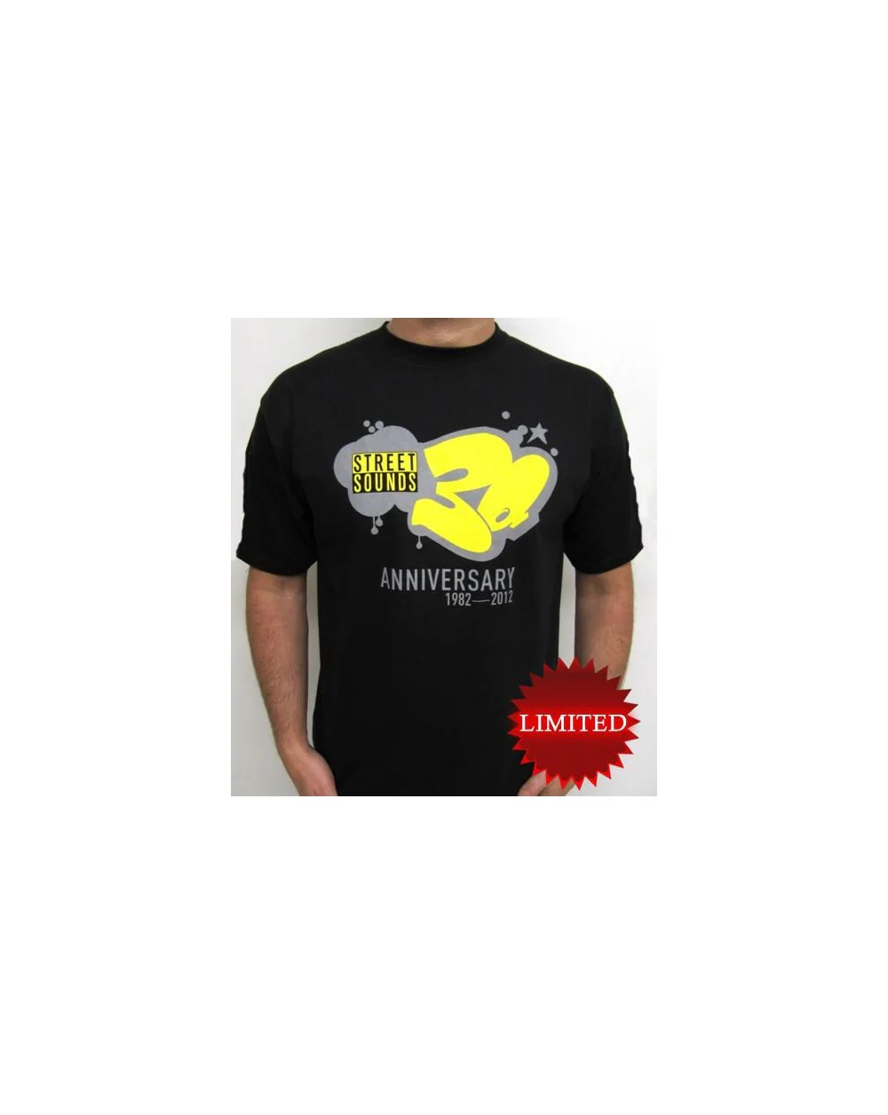 Street Sounds 30th Anniversary T-shirt Black