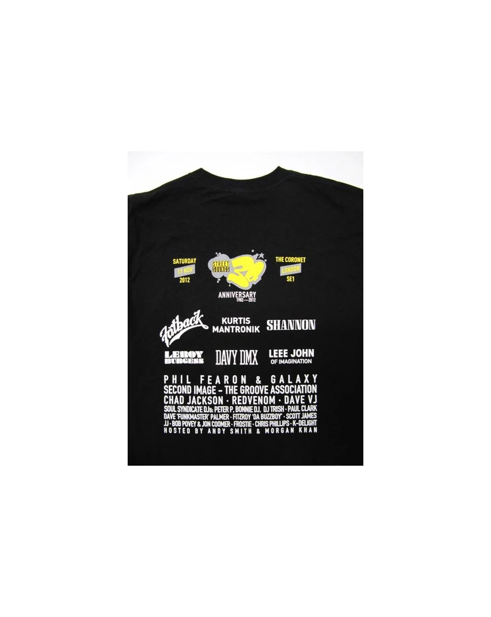 Street Sounds 30th Anniversary T-shirt Black - Image 2