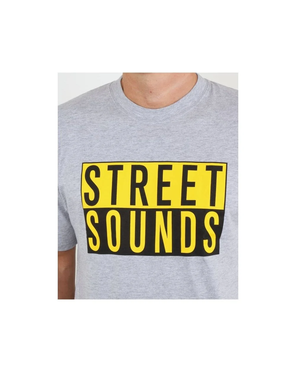 Street Sounds Classic Logo T-shirt Grey - Image 3