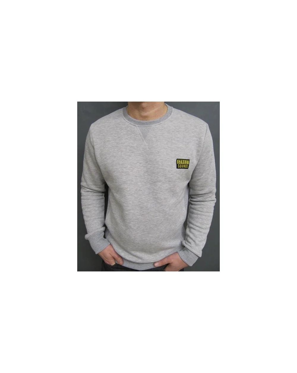 Street Sounds Crew Neck Sweatshirt Grey