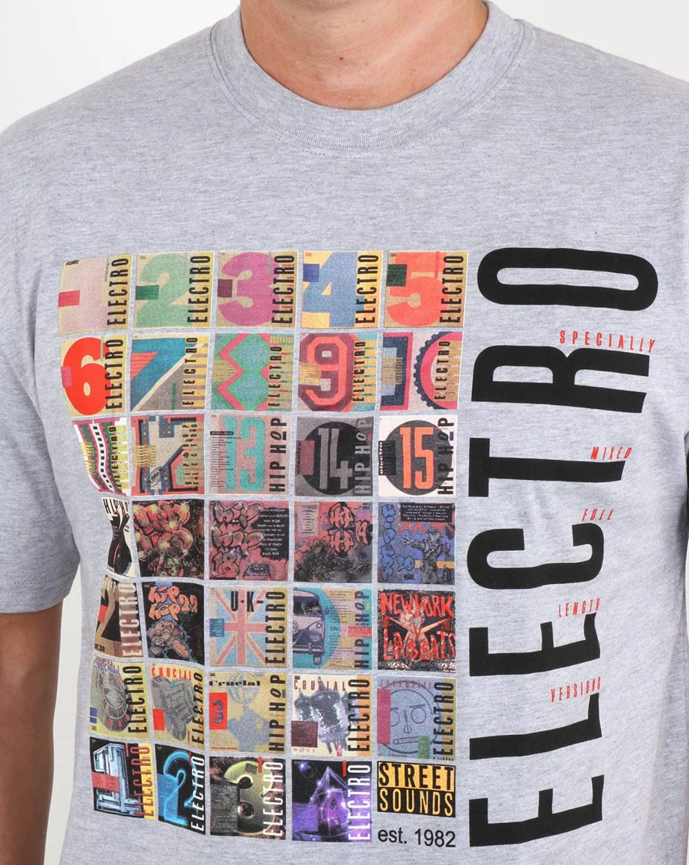 Street Sounds Electro T-shirt Grey - Image 2