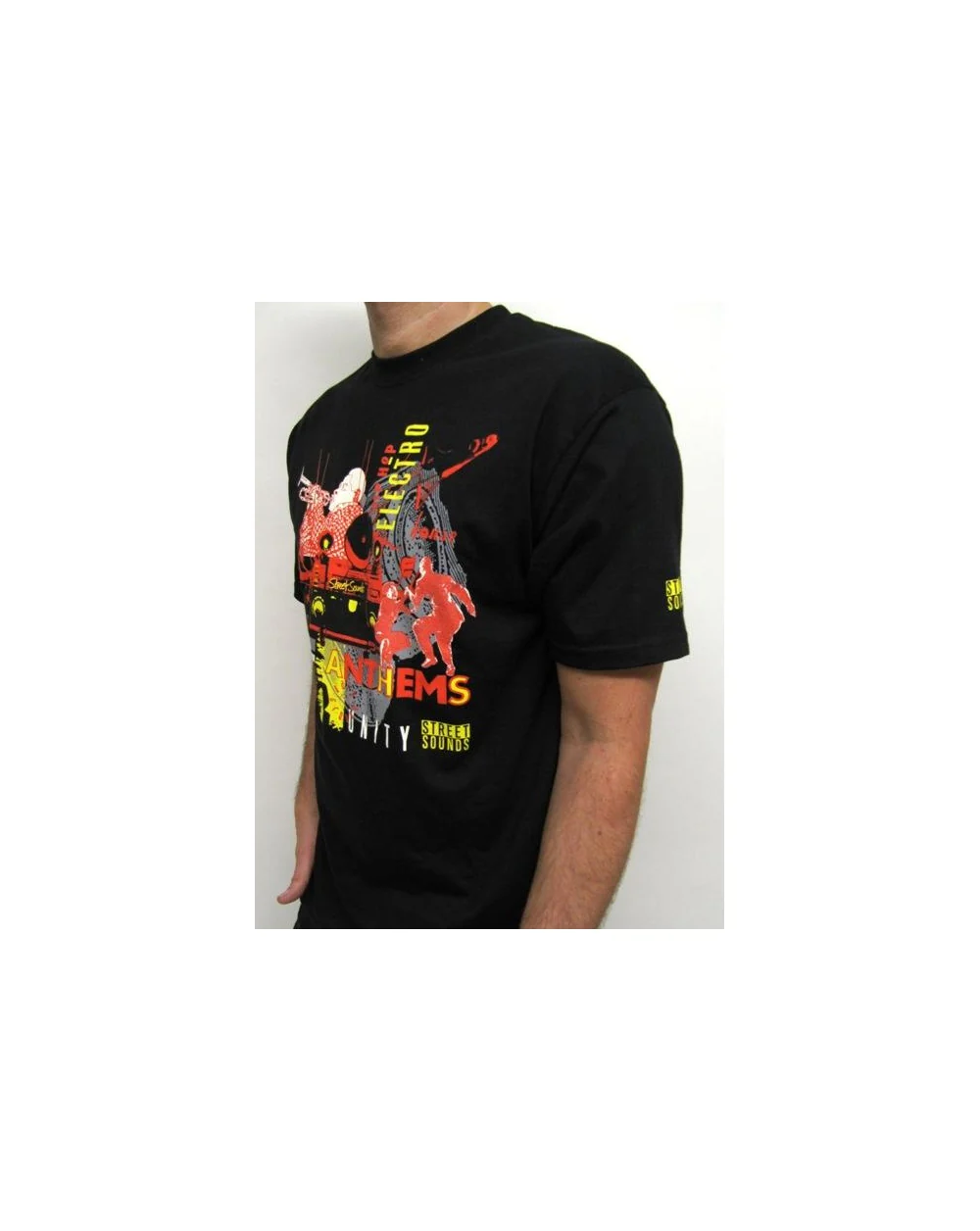 Street Sounds Montage T-shirt Black - Image 2